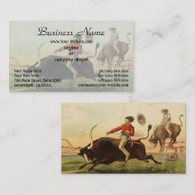 Buffalo Bill : Rodéo de taureau 1889 Western vinta