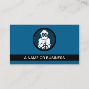 Carte De Visite bulle bleue du capitaine