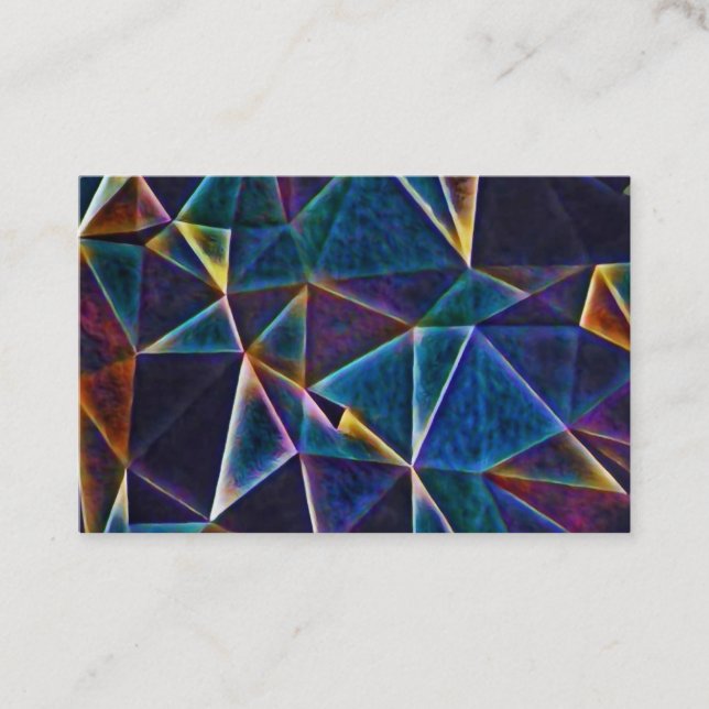 Carte De Visite Bulles cassées (Devant)