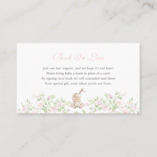Carte De Visite Bunny Book en remplacement, jeu