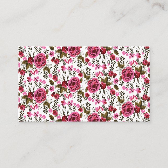 Carte De Visite Business Card (Devant)