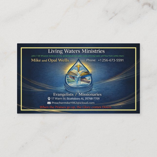 Carte De Visite Business Card (Dos)