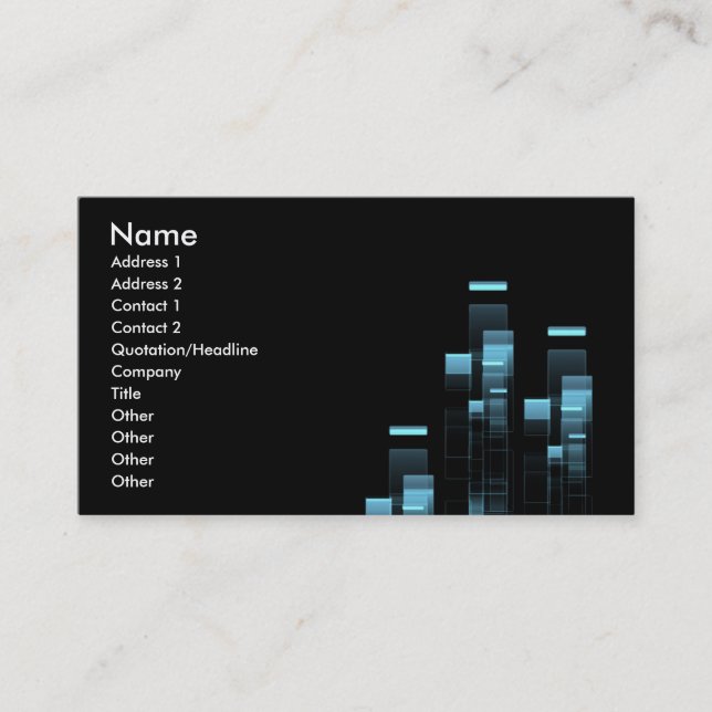 Carte De Visite business_card (Devant)
