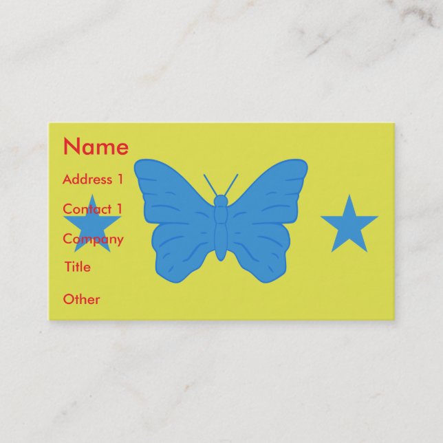 Carte De Visite Business Card with Flag of Bady Bassitt, Brazil (Devant)