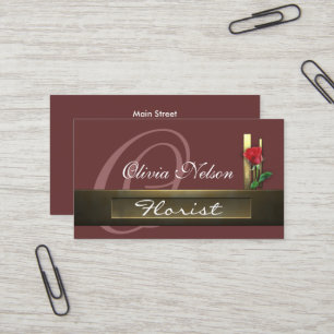 Carte De Visite business_florist