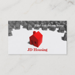 Carte De Visite Businesscards d'immobiliers