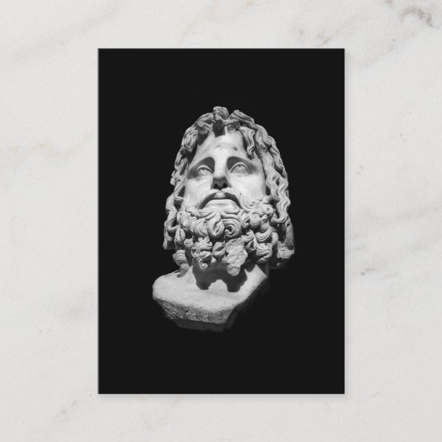 Carte De Visite Buste gréco-romain (Devant)
