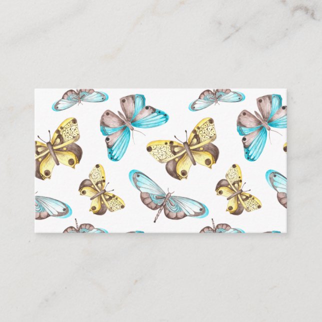 Carte De Visite Butterfly syméy (Devant)