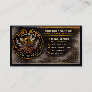 Carte De Visite Buzy Bee BBQ