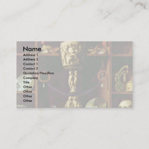 Carte De Visite Cabinet de bijoux par Johann Georg Hainz (la