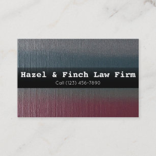 Carte De Visite Cabinet de droit des services juridiques Société s