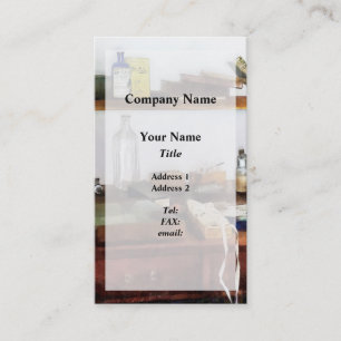 Carte De Visite Cabinet de vétérinaire du 19e siècle