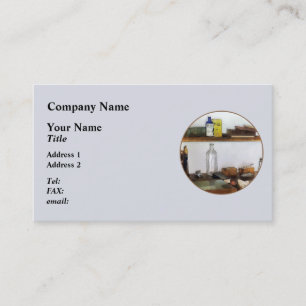 Carte De Visite Cabinet de vétérinaire du 19e siècle