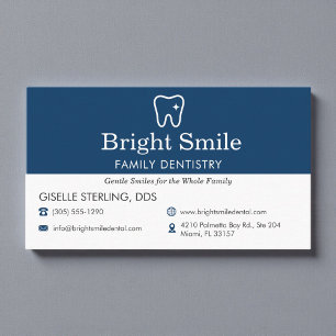 Carte De Visite Cabinet Dentaire Professionnel