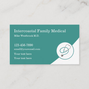 Carte De Visite Cabinet Médical de Docteur