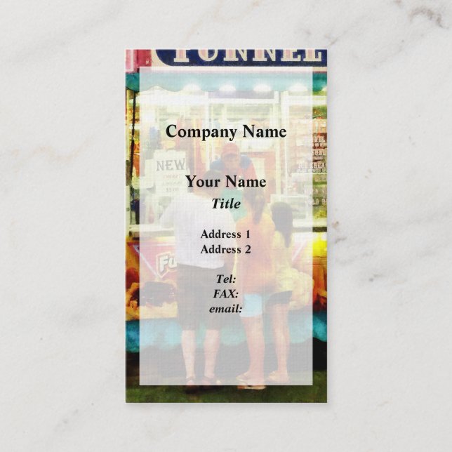 Carte De Visite Câble d'amarrage (Devant)