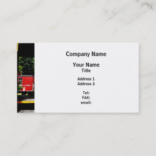 Carte De Visite Caboose au loin