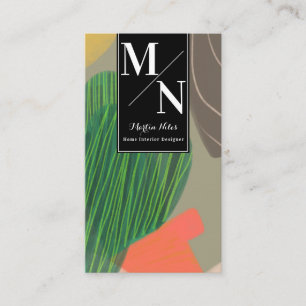 Carte De Visite Cactus bio Home Designer intérieur