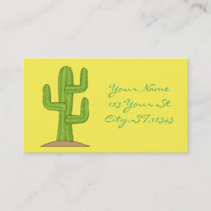 Carte De Visite Cactus Thunder_Cove de Saguaro