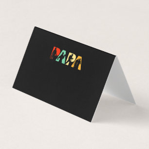 Carte De Visite Cadeau de Fête des pères amusant pour les hommes  