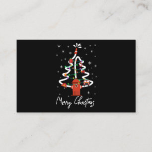 Carte De Visite Cadeau de pompier Joyeux pompier de Noël
