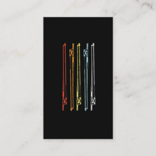 Carte De Visite Cadeau du joueur aux instruments à cordes pour mu
