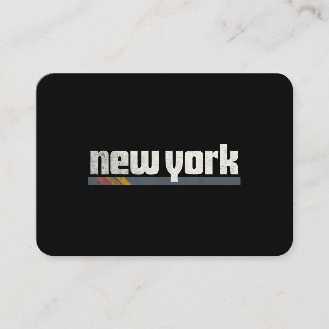 Carte De Visite Cadeau féminin New York (Devant)