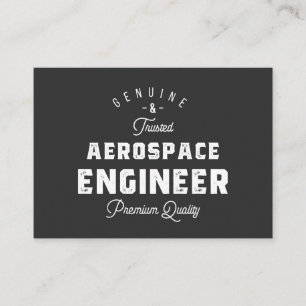 Carte De Visite Cadeau pour ingénieur aérospatial
