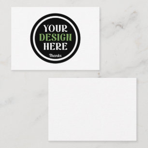 Carte De Visite Cadeaux d'appréciation d'employé de société à logo