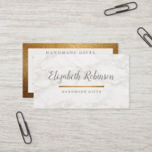 Cadeaux faits main blancs à la mode de parties