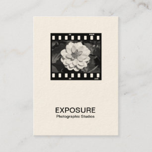 Carte De Visite Cadre de pellicule 35 mm 01 (Crème)