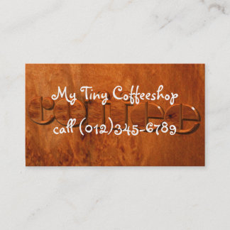 Carte De Visite café