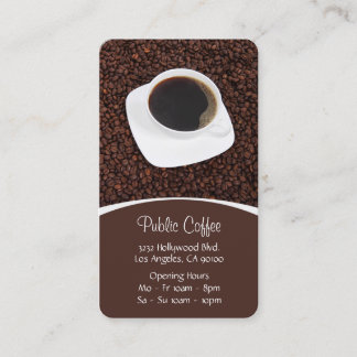 Carte De Visite Café