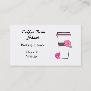 Carte De Visite Café à Emporter