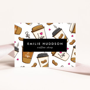 Carte De Visite Café, Café, Café, Barista, Café