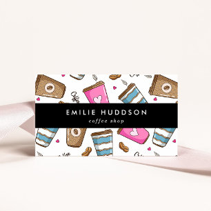 Carte De Visite Café, Café, Café, Barista, Café