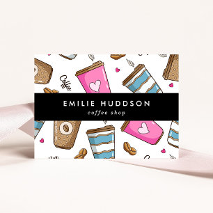 Carte De Visite Café, Café, Café, Barista, Café