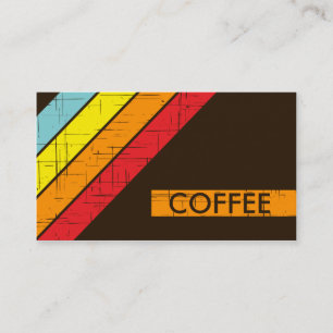 Carte De Visite CAFÉ rétro