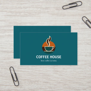 Carte de visite café simple moderne