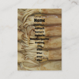 Carte De Visite Calamari