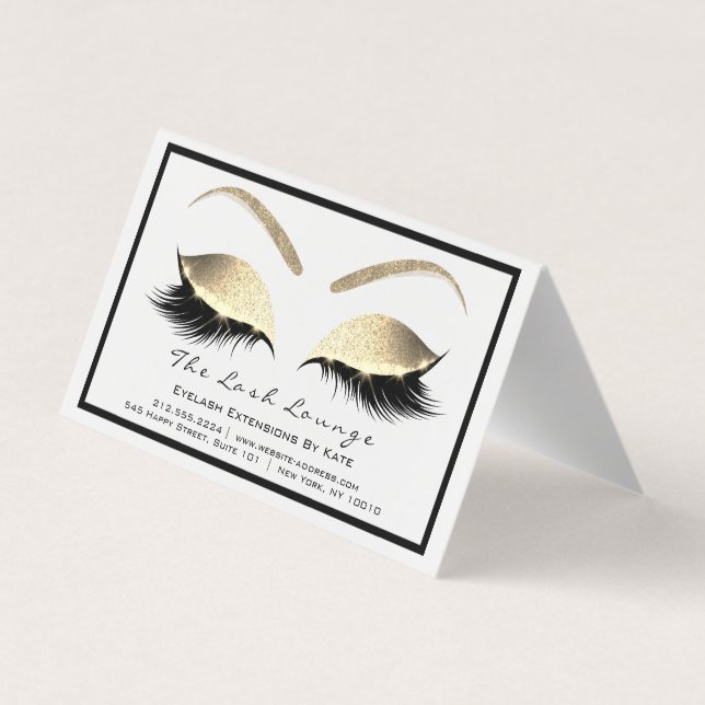 Carte De Visite Calendrier 2018 Beauty Studio Coiffeur Lashes Ext (Dos)