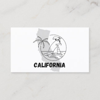 CARTE DE VISITE CALIFORNIE