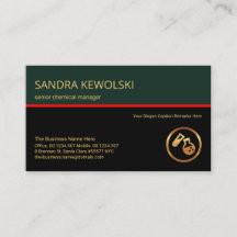 Calques rétro stylés Red Line Ingénieur chimique