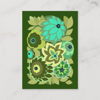 Carte De Visite CAMBRIA aux nuances du vert