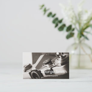 Carte De Visite Caméra rétro