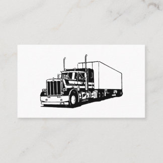 Carte De Visite Camion et fourgonnette sèche