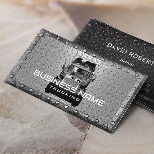 Carte De Visite Camion semi-professionnel de charpente métallique 