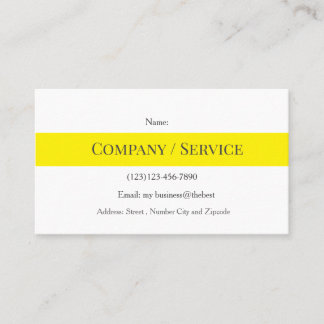 Carte De Visite camping services editable card