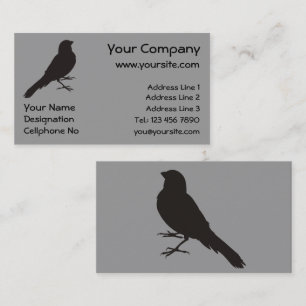 Carte De Visite Canari debout