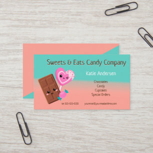 Carte De Visite Candy and Chocolate Company